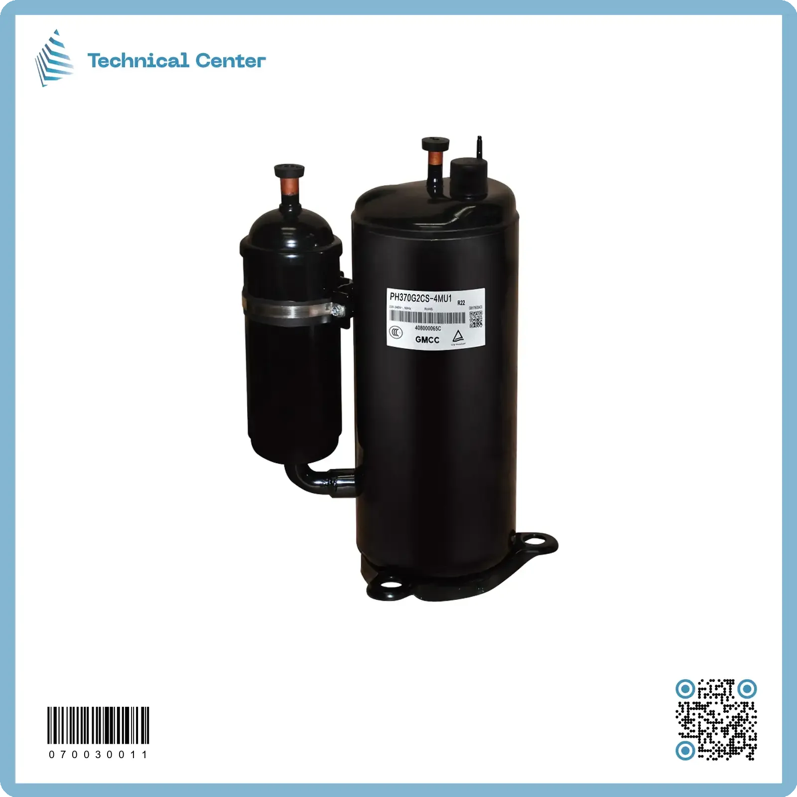 كومبرسر سبلت 1.6 طن روتوري (GMCC)