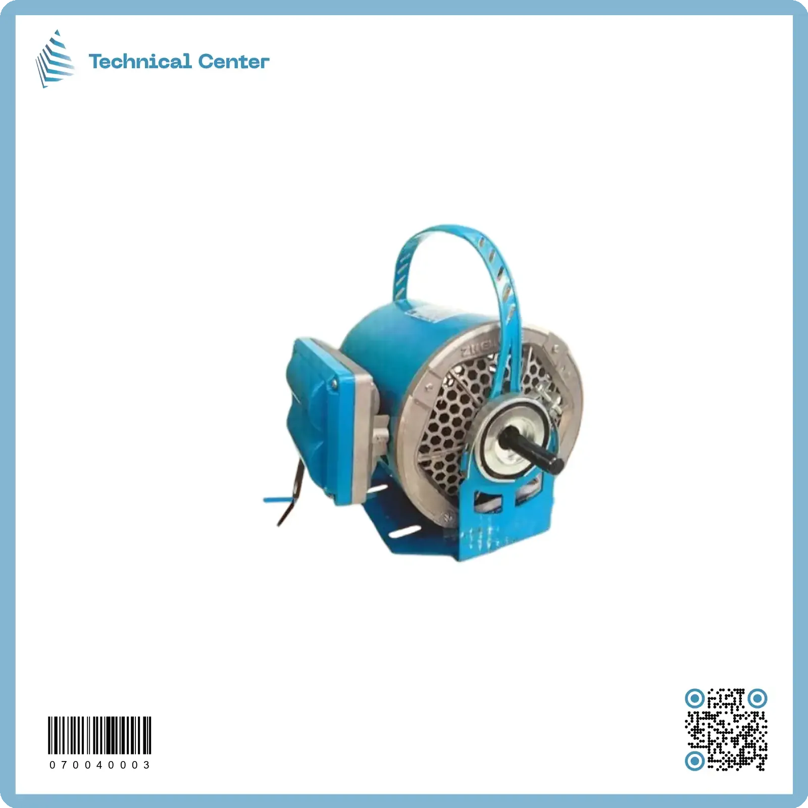 ماطور مبردة ¼ سرعتين  ايراني (الكتروجين)