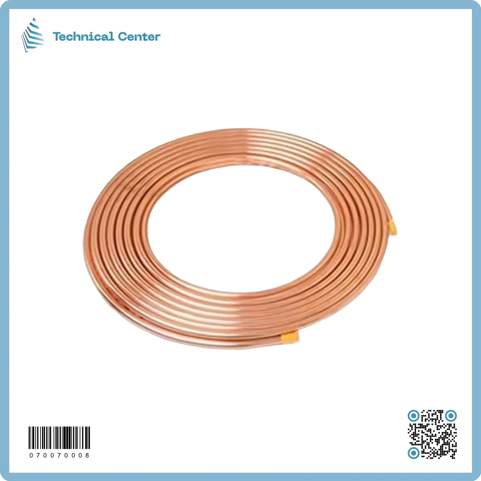 (بوري نحاس) (1/4-15m-0.61mm)