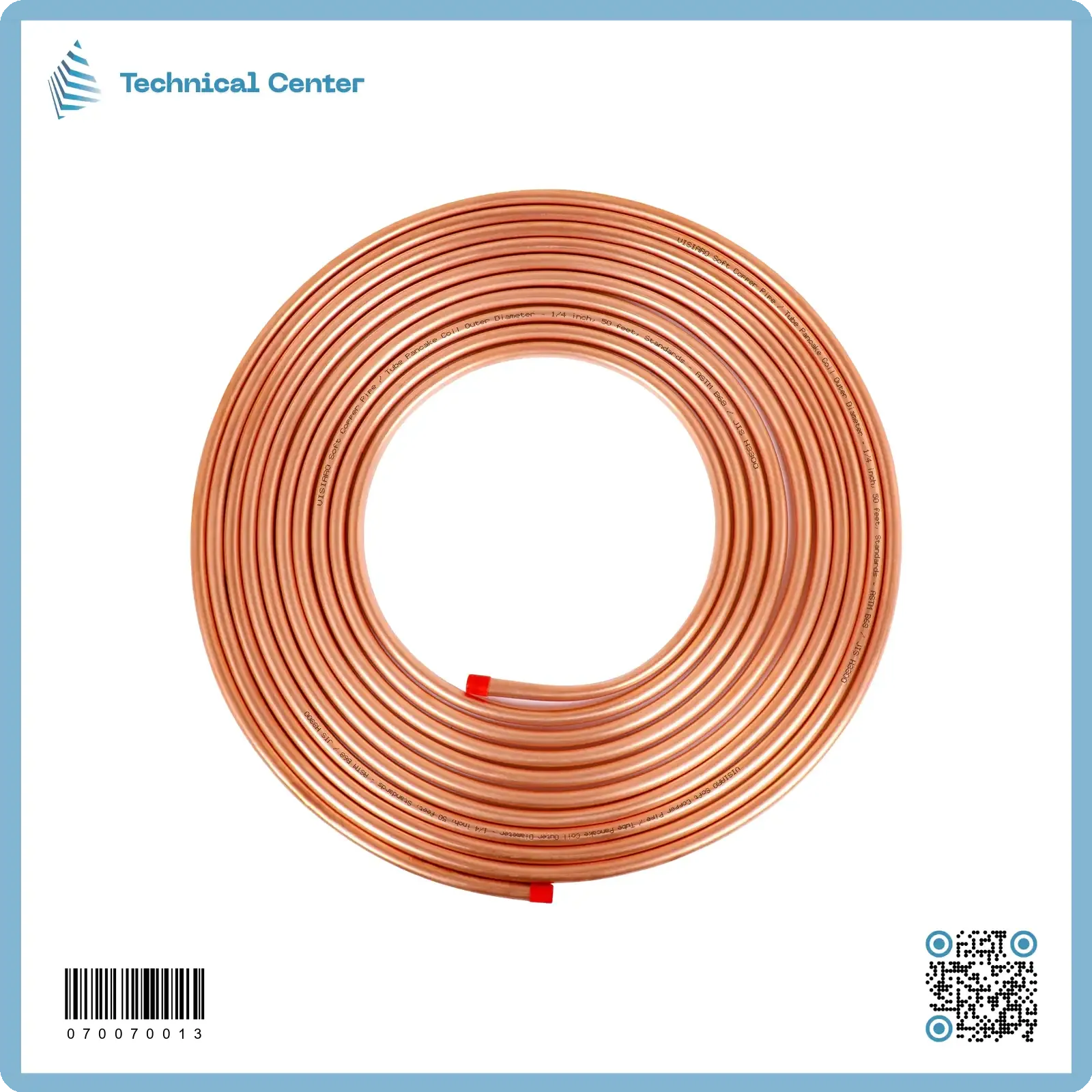 (بوري نحاس) (1/4-50m-0.71mm)