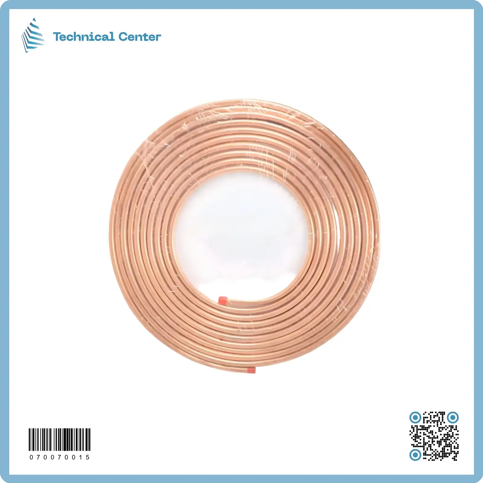 (بوري نحاس) (1/4-50m-0.76mm)