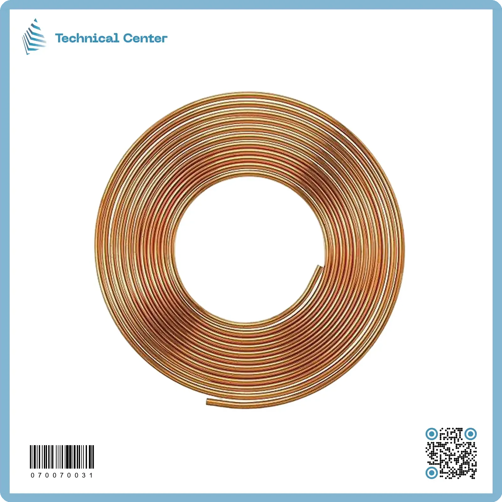 (بوري نحاس) (1/2-15m-0.81mm)