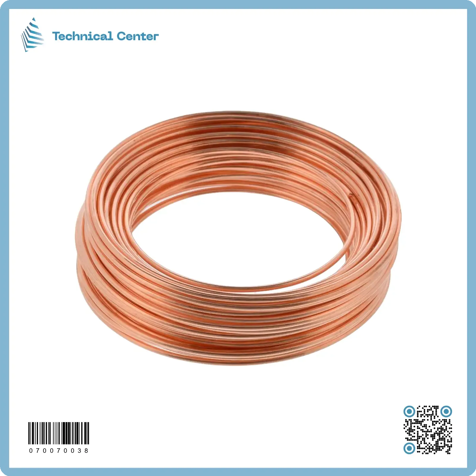 (بوري نحاس) (1/2-50m-0.81mm)