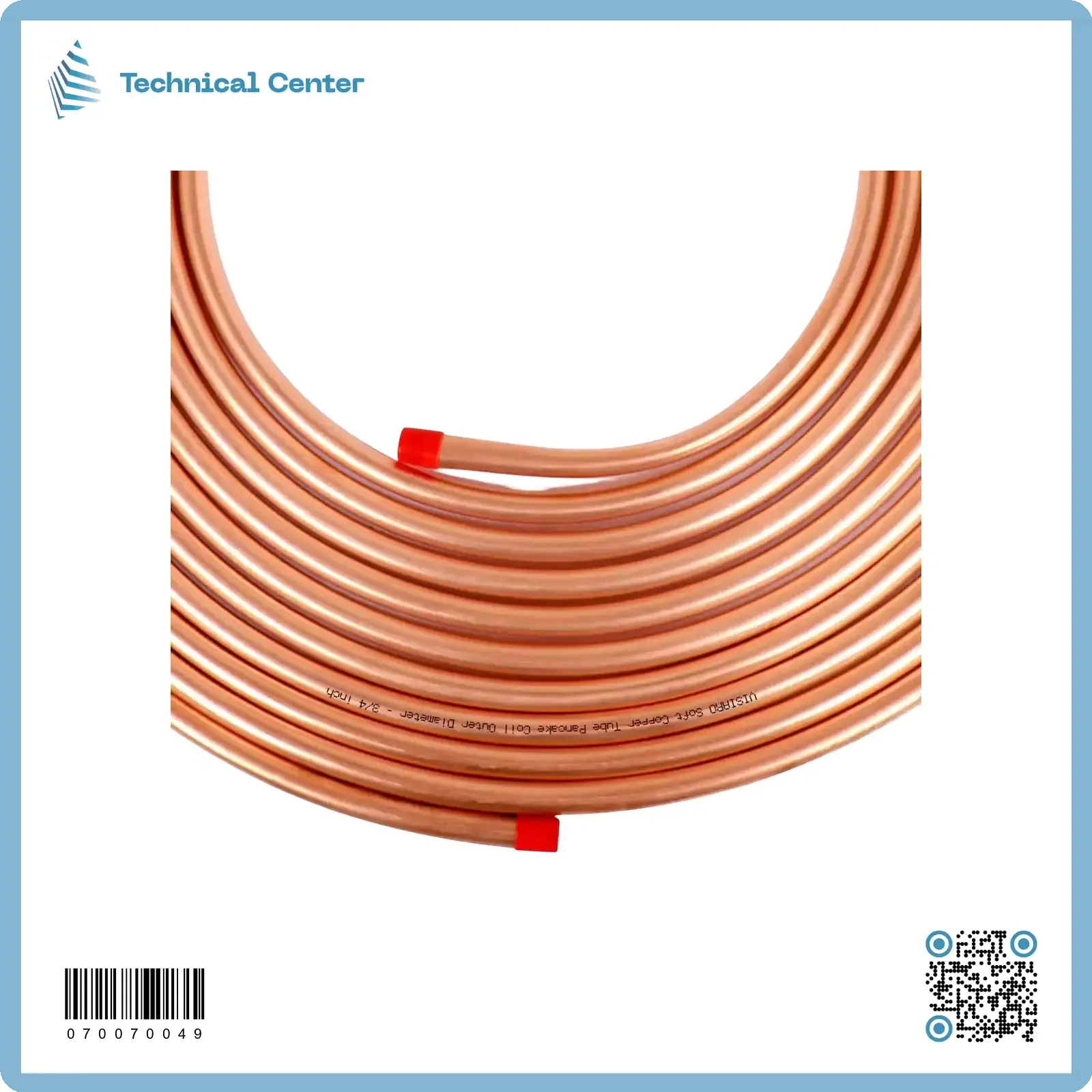 (بوري نحاس) (3/4-15m-0.81mm)