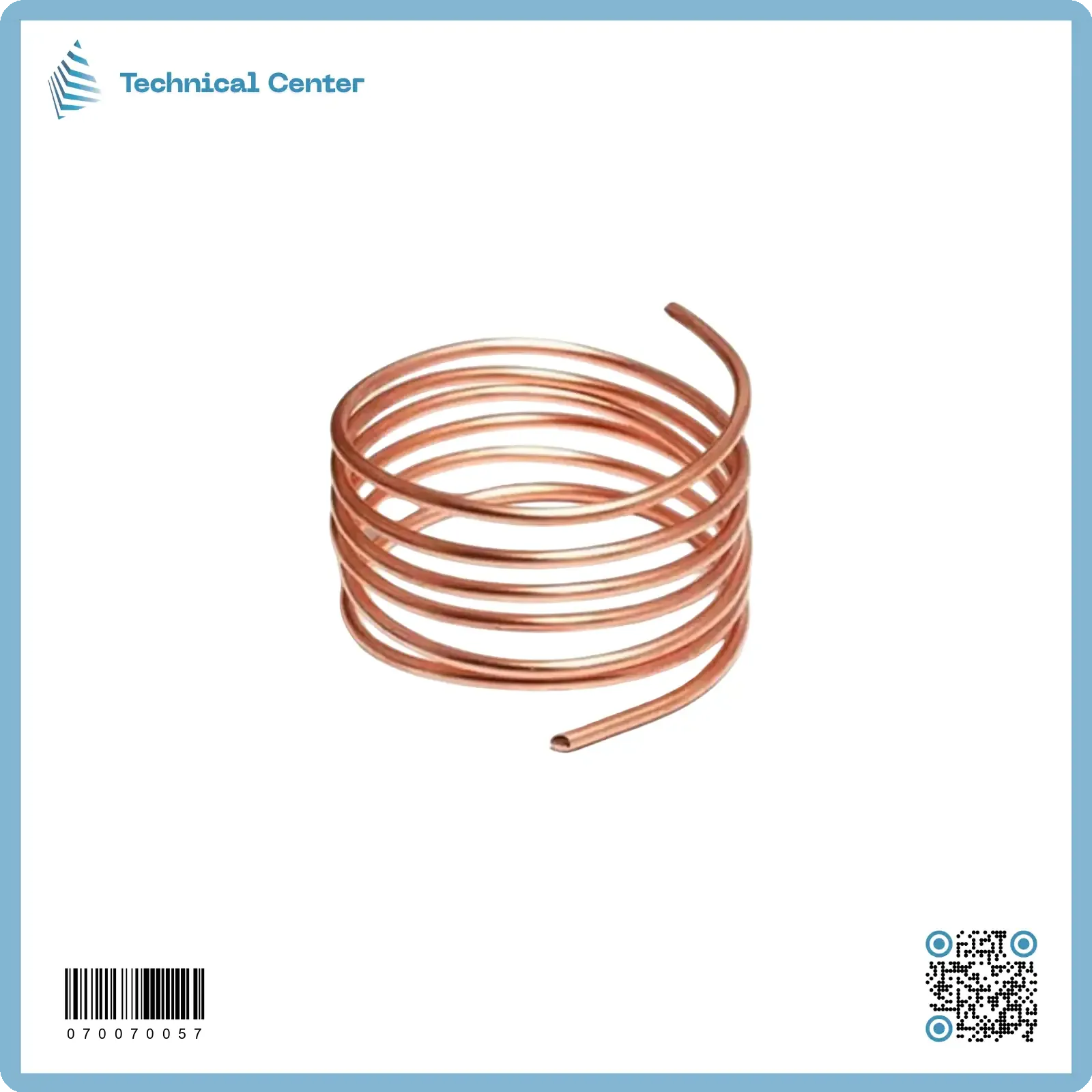 (بوري نحاس) (5/16-1m-0.90mm)