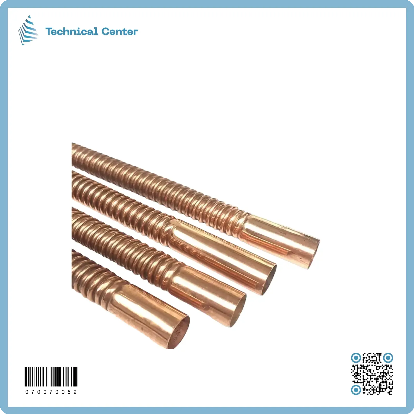 (بوري نحاس فلكس) (5/8-80cm)