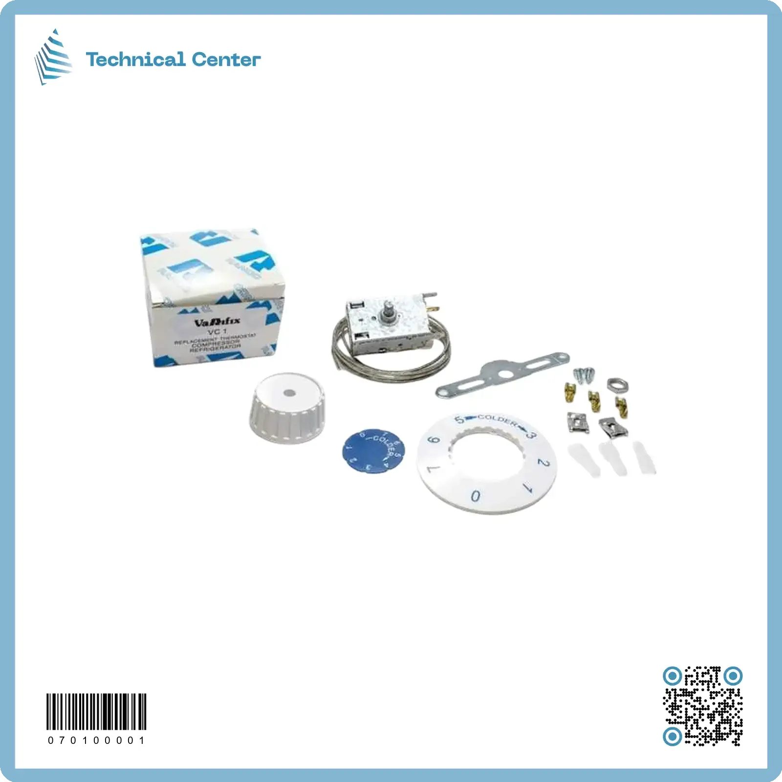 اوتوماتيك VC1 ايطالي (2 قطب ثلاجة 1 باب)