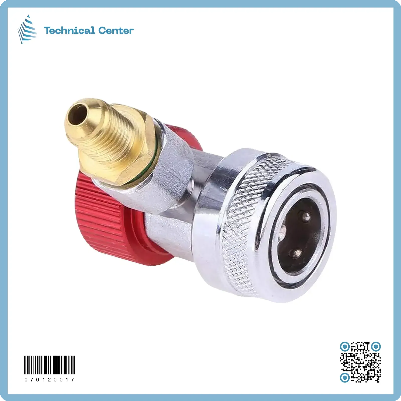 قفل سيارات تك احمر (R134-QC-H)