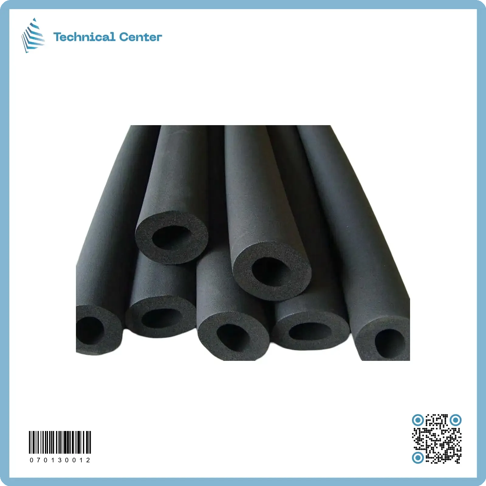 عازل اسفنج  7/8 -(0X0)(ق =  1.75 م) قطعة