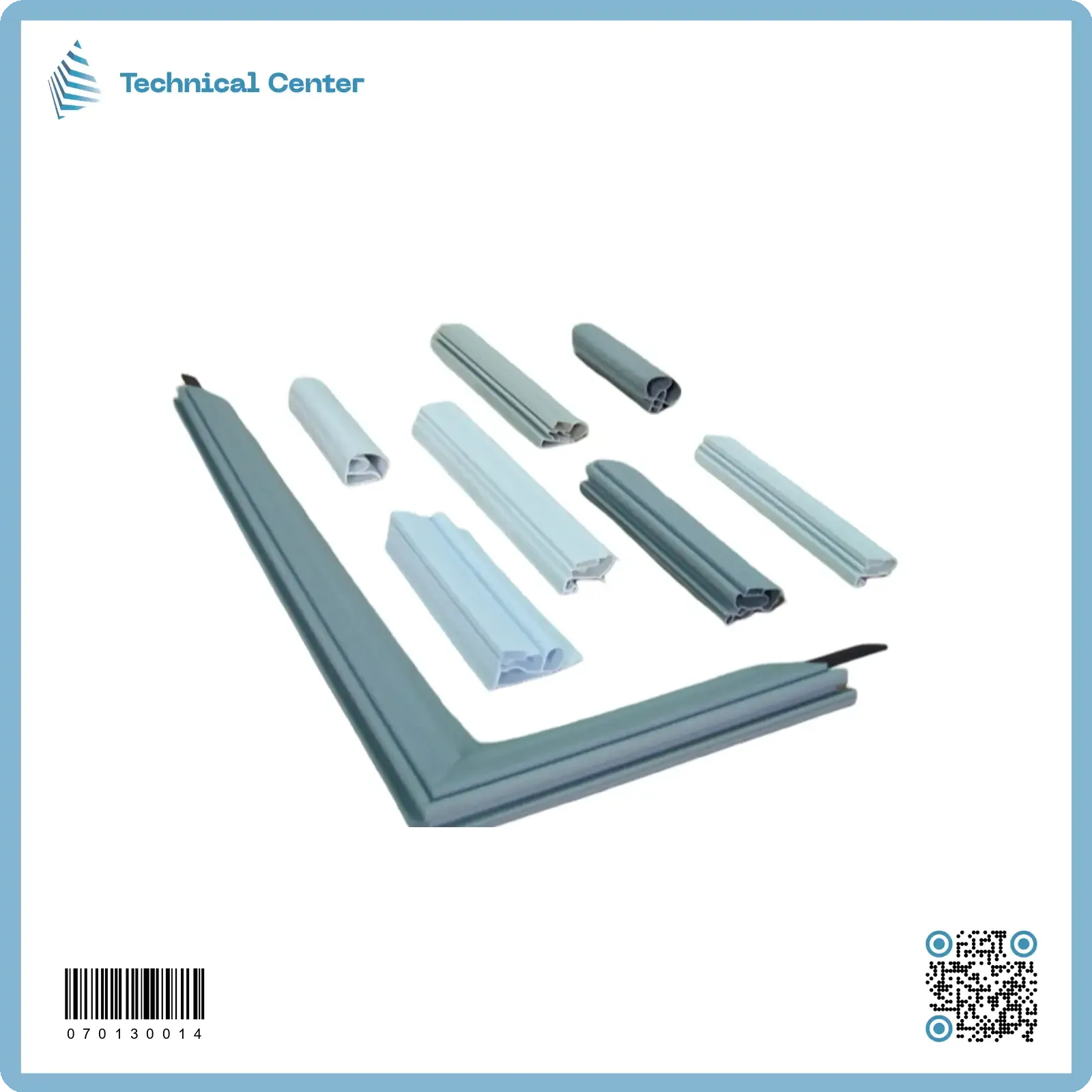 لاستيك باب ثلاجة  عريض(25ملم)+ مغناطيس (م)