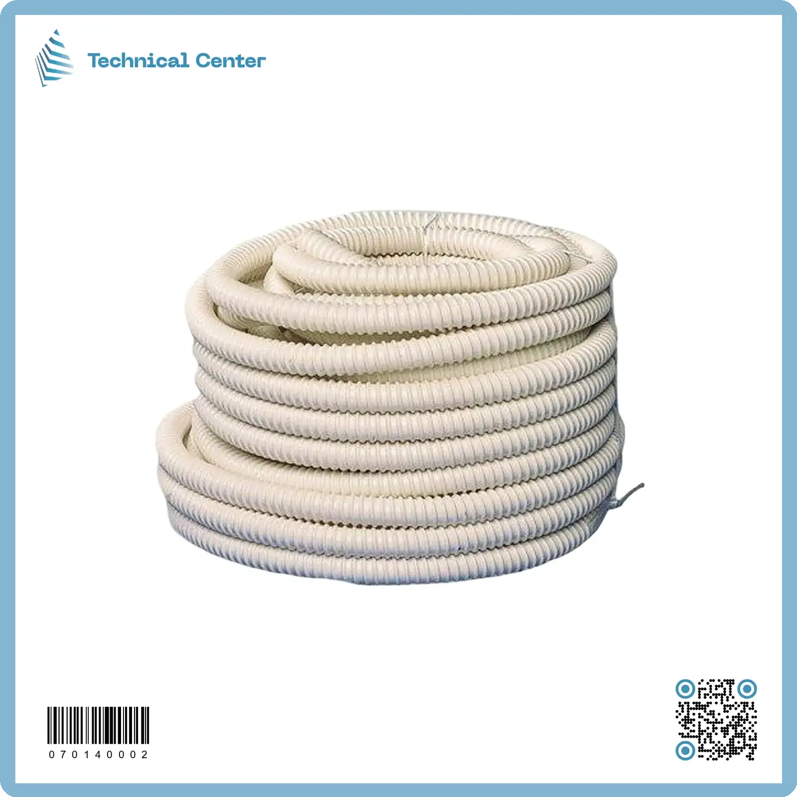 صوندة سبلت بيضاء محلزنة  (متر)