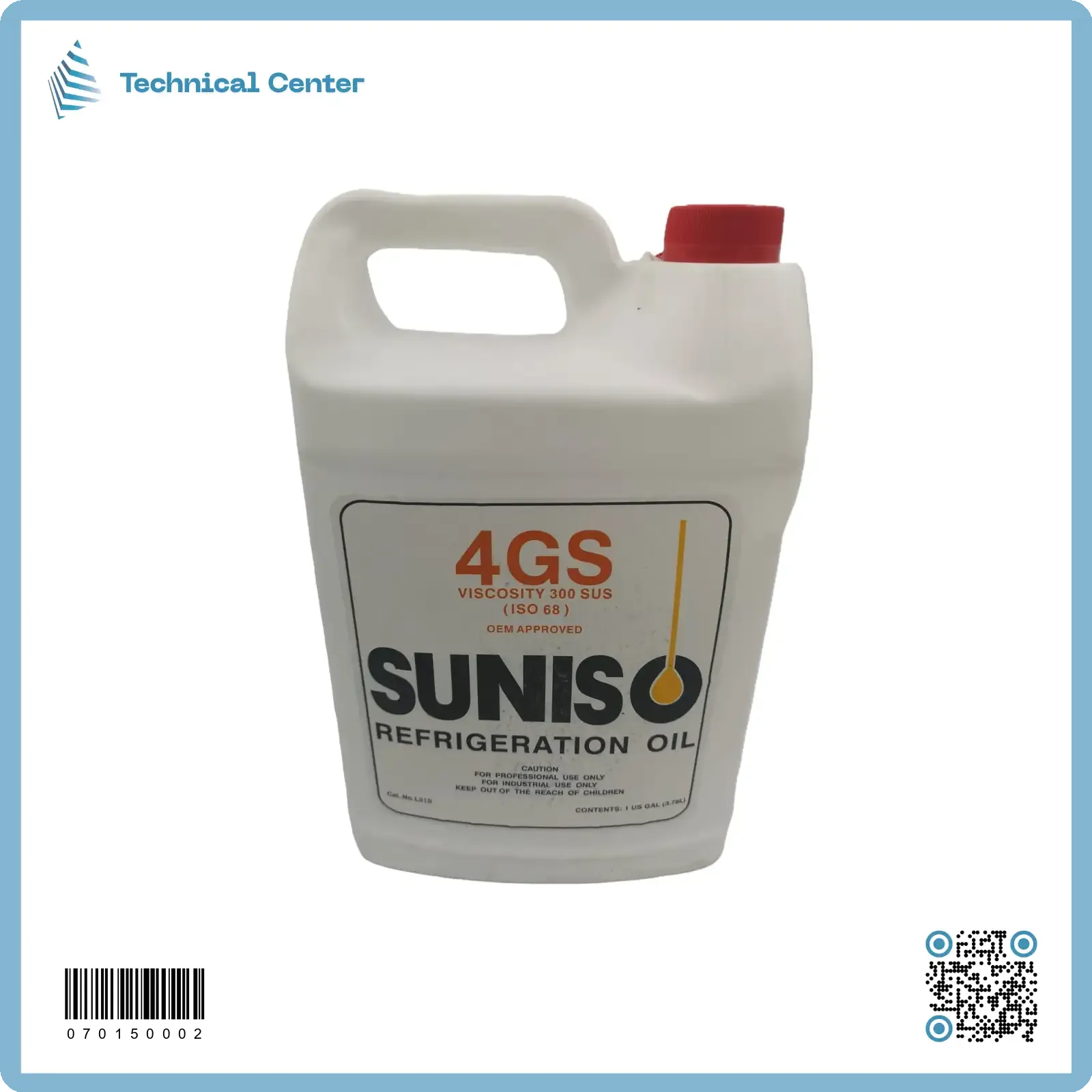 زيت تبريد علبة بيضاء 4 لتر(SUNISO-4GS)