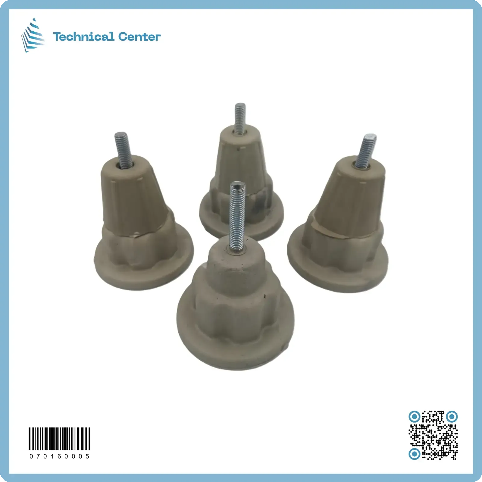 قاعدة اجهزة 4 قطع بلاستيك