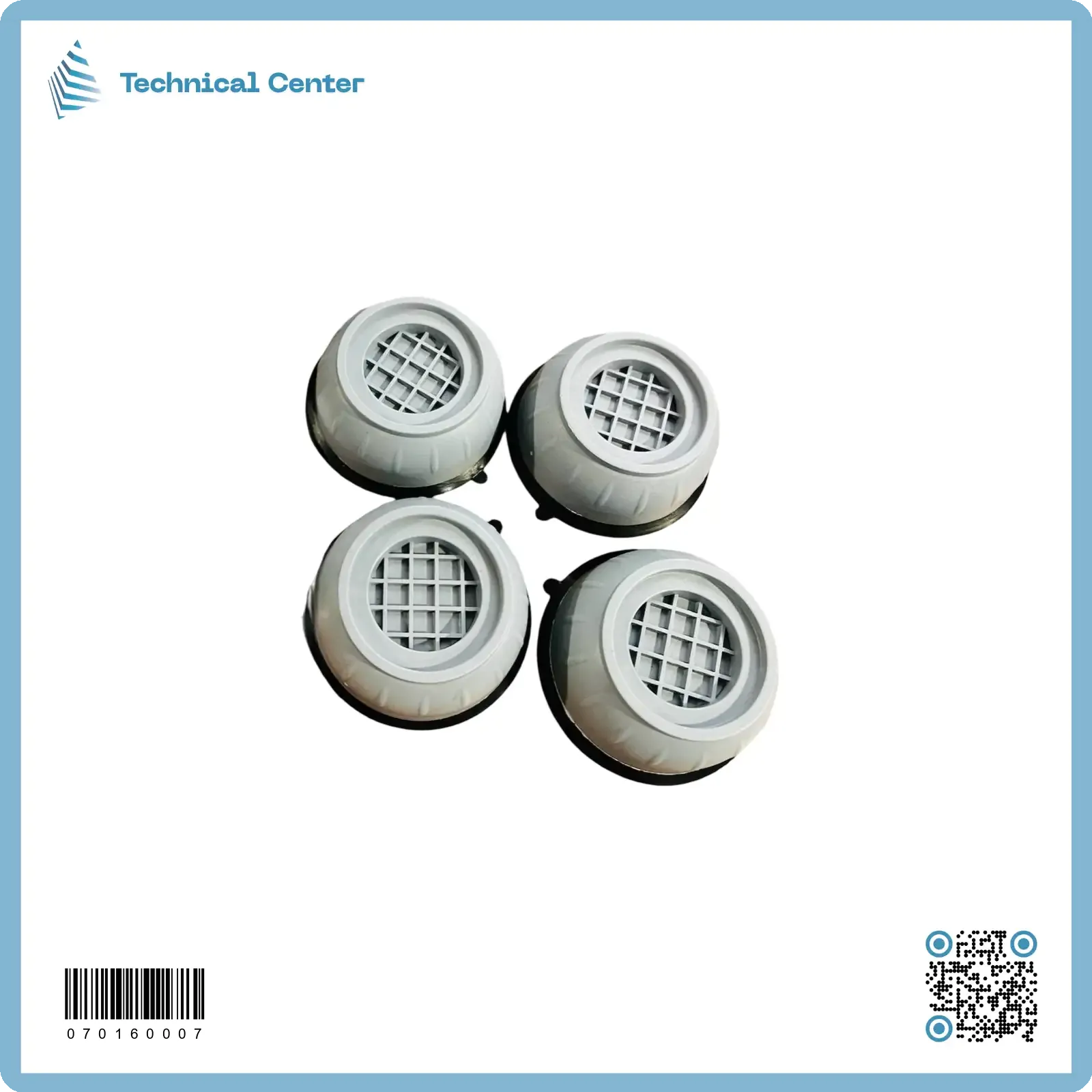 قاعدة غسالات سيت 4 قطع مطاطية