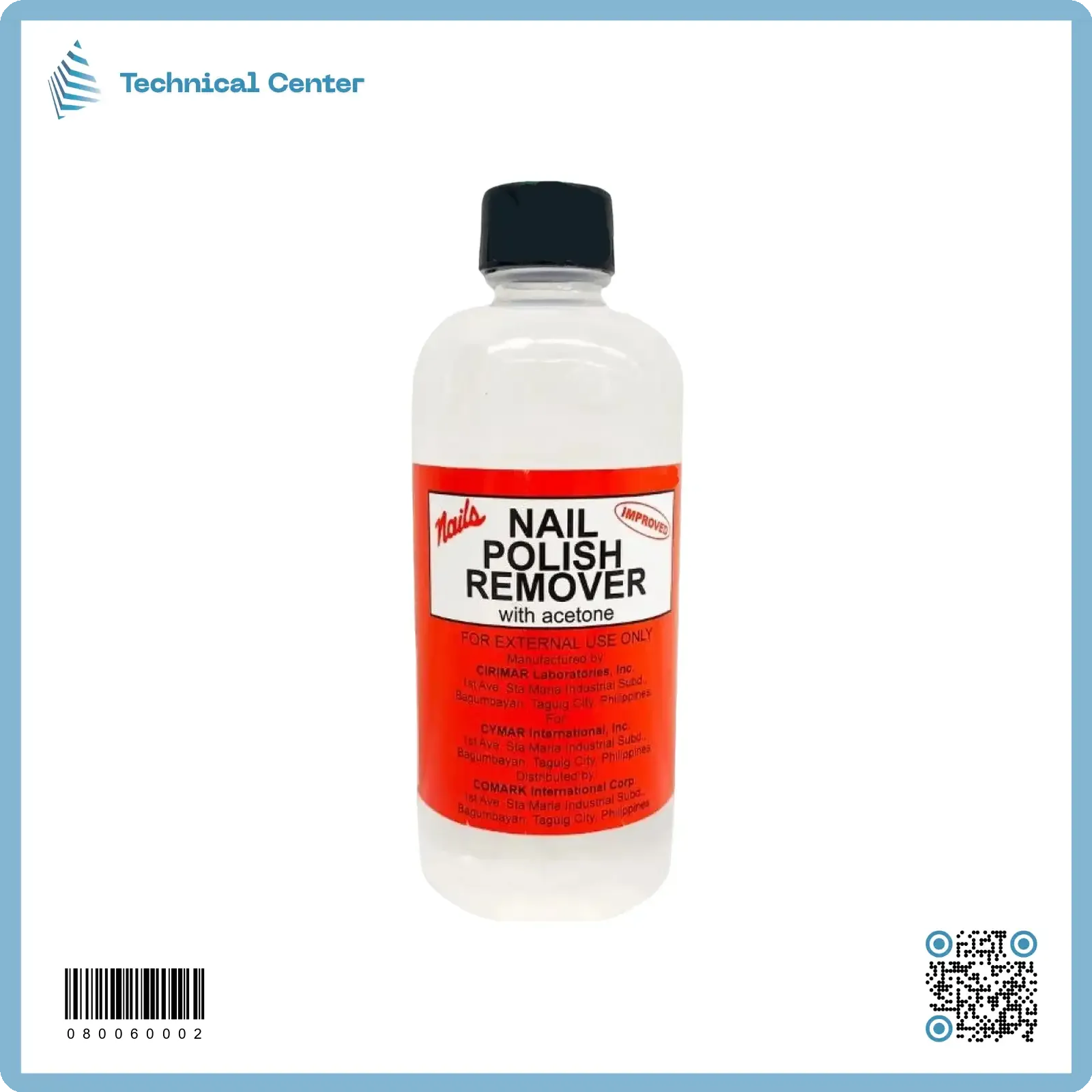 اسيتون تركي (علبة=1/2 لتر)