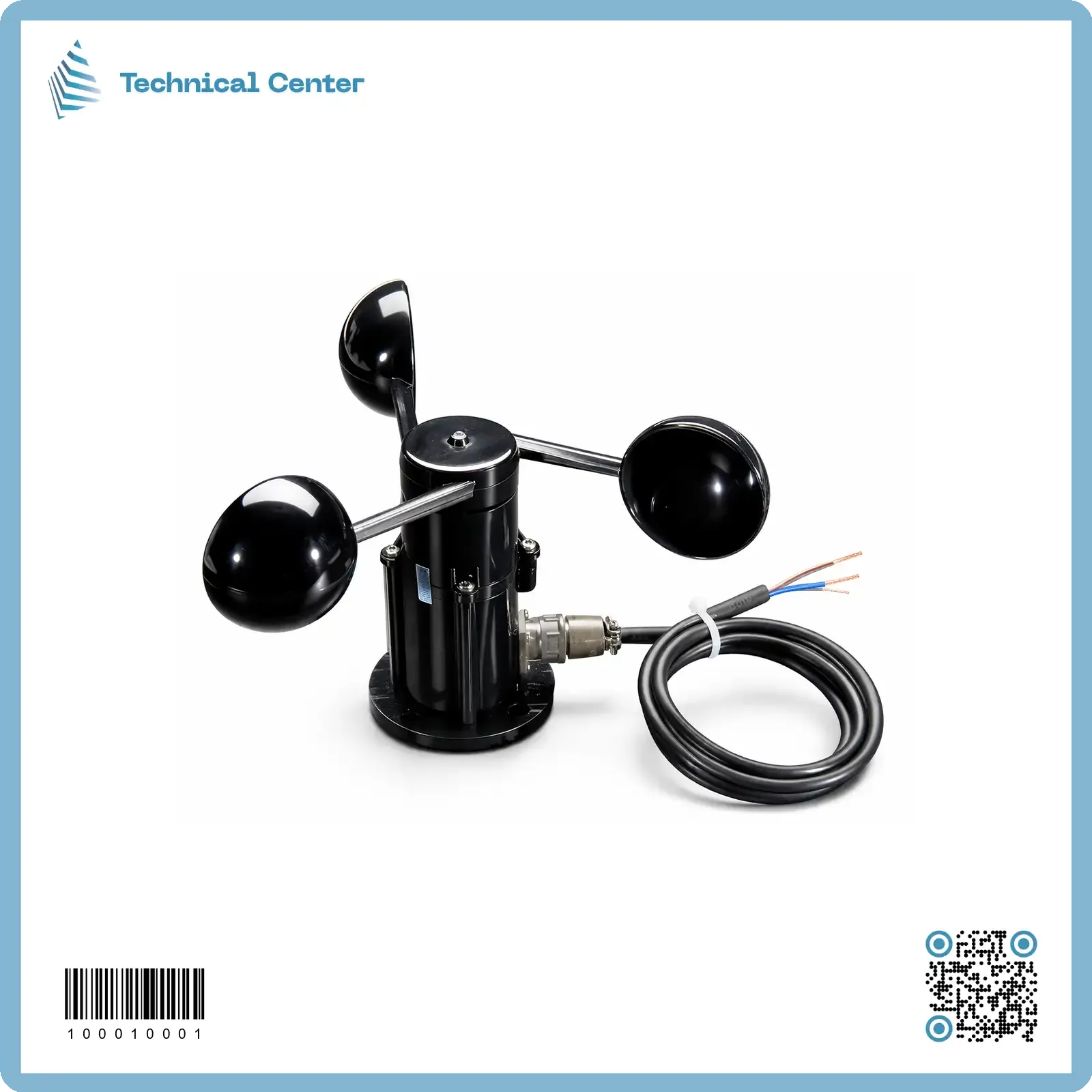 حساس سرعة رياح (wind speed-sensor)