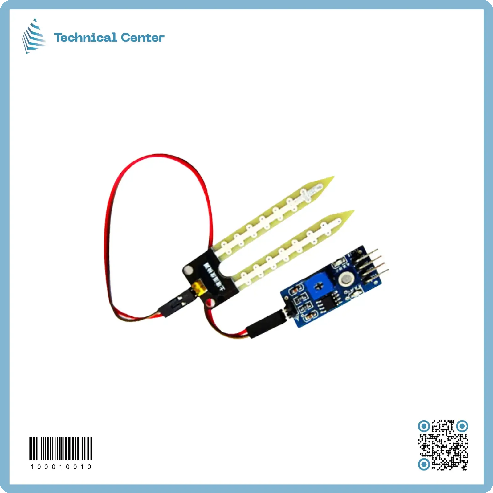 حساس رطوبة التربة(Soil humidity-sensor)