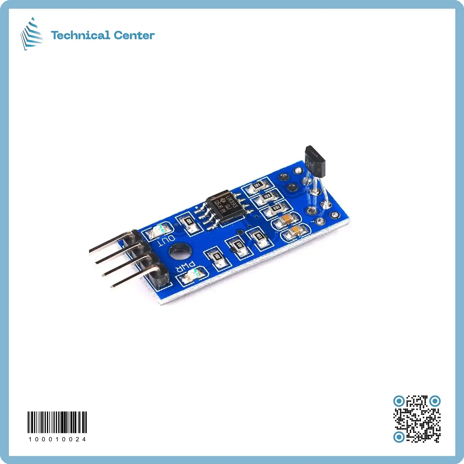 حساس مجال مغناطيسي(magnatic field 3pin - sensor)