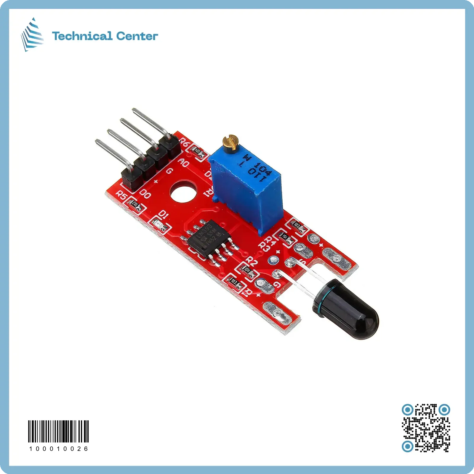 حساس لهب(flam - sensor)