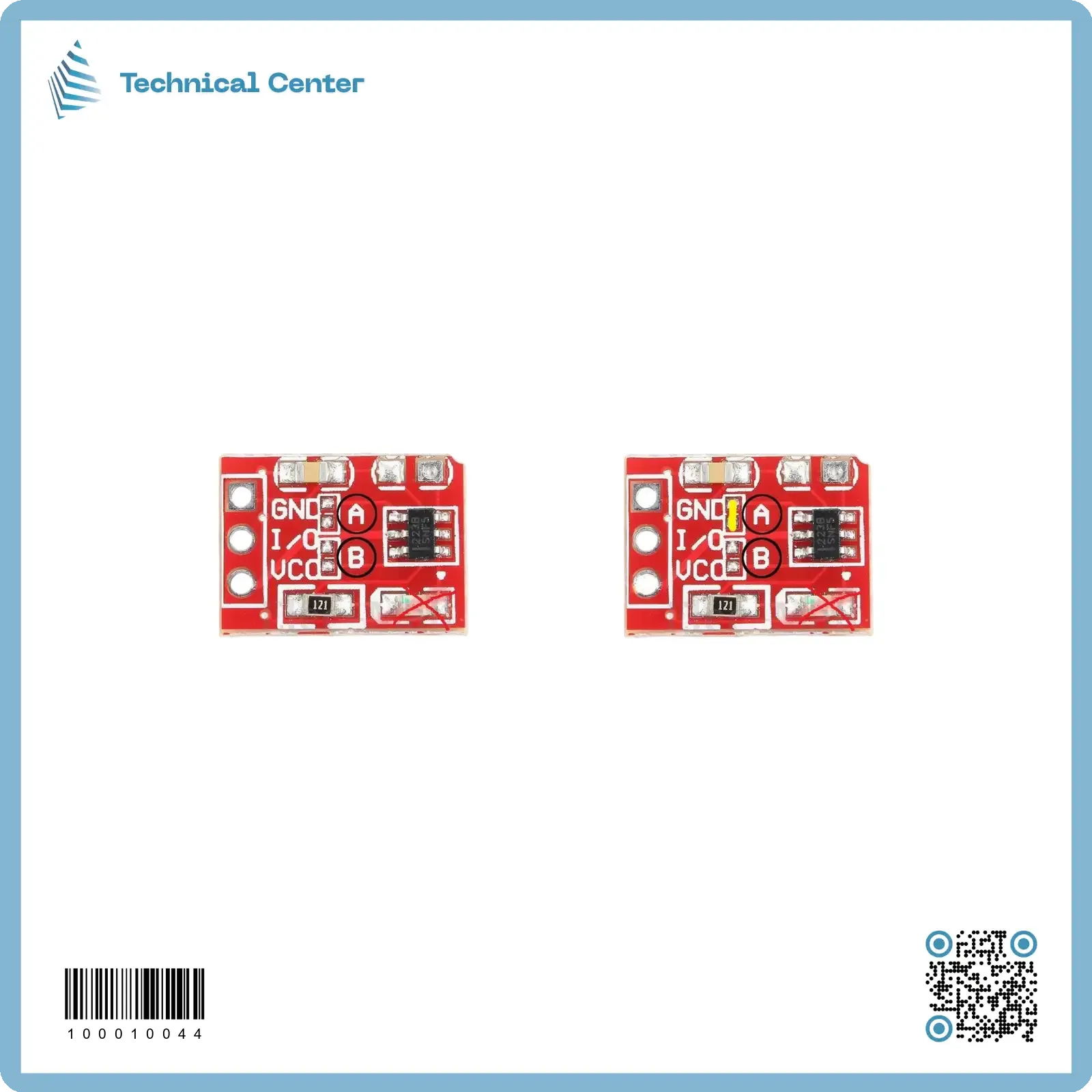 حساس لمس(touch sensor-TTP223)