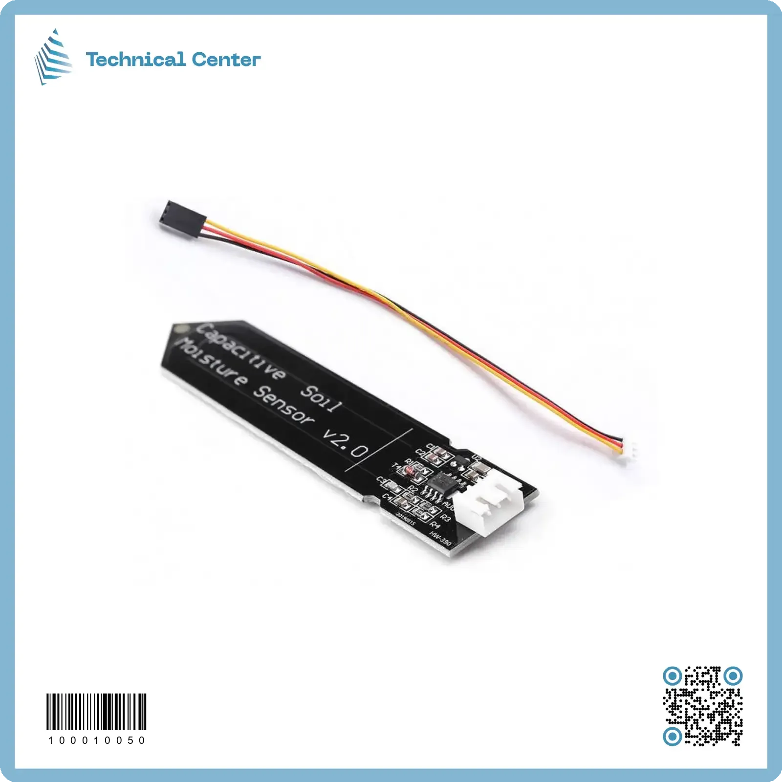 حساس استيعاب التربة(capacitive soil sensor)