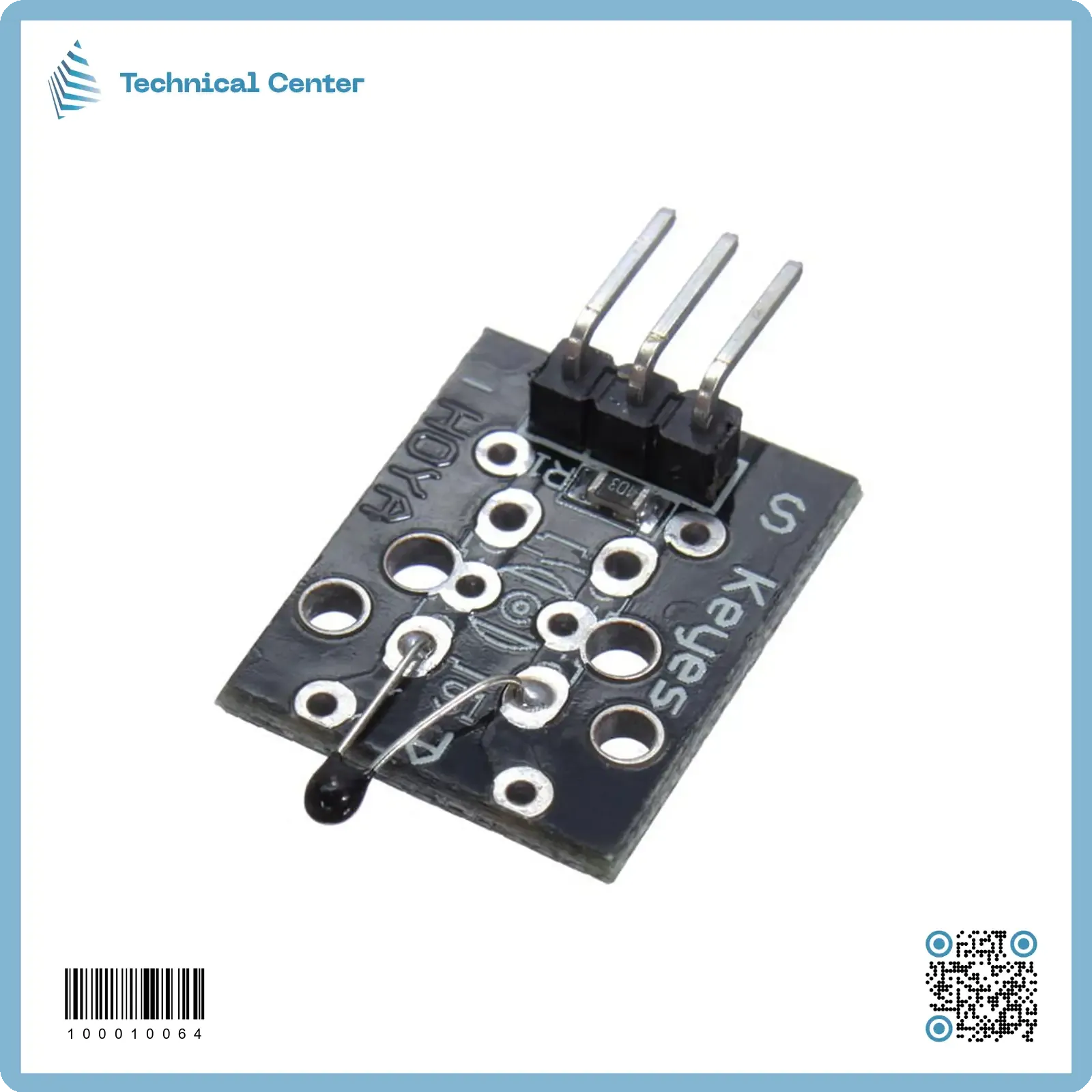 حساس حراري (analog thermal sensor)