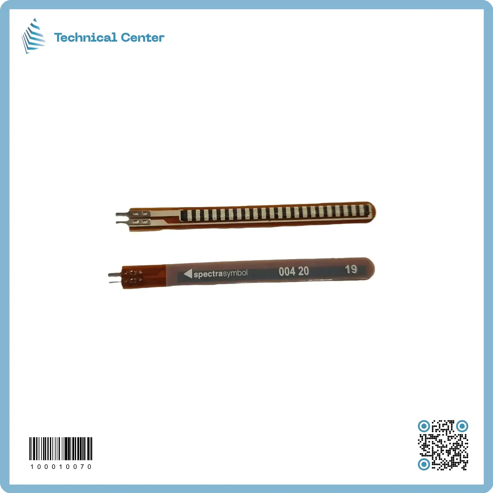 حساس حركة اصبع (˝flex sensor- 2.2 )