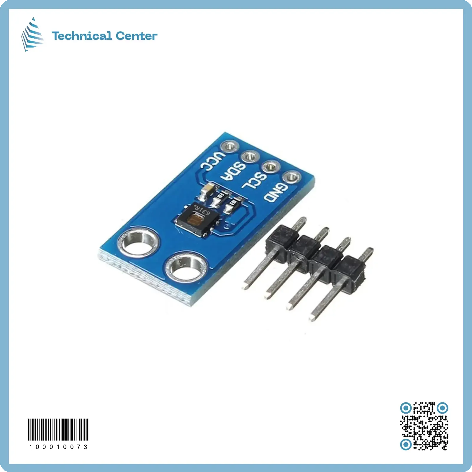 مقياس حرارة ورطوبة عالي الدقة (HDC1080-sensor)