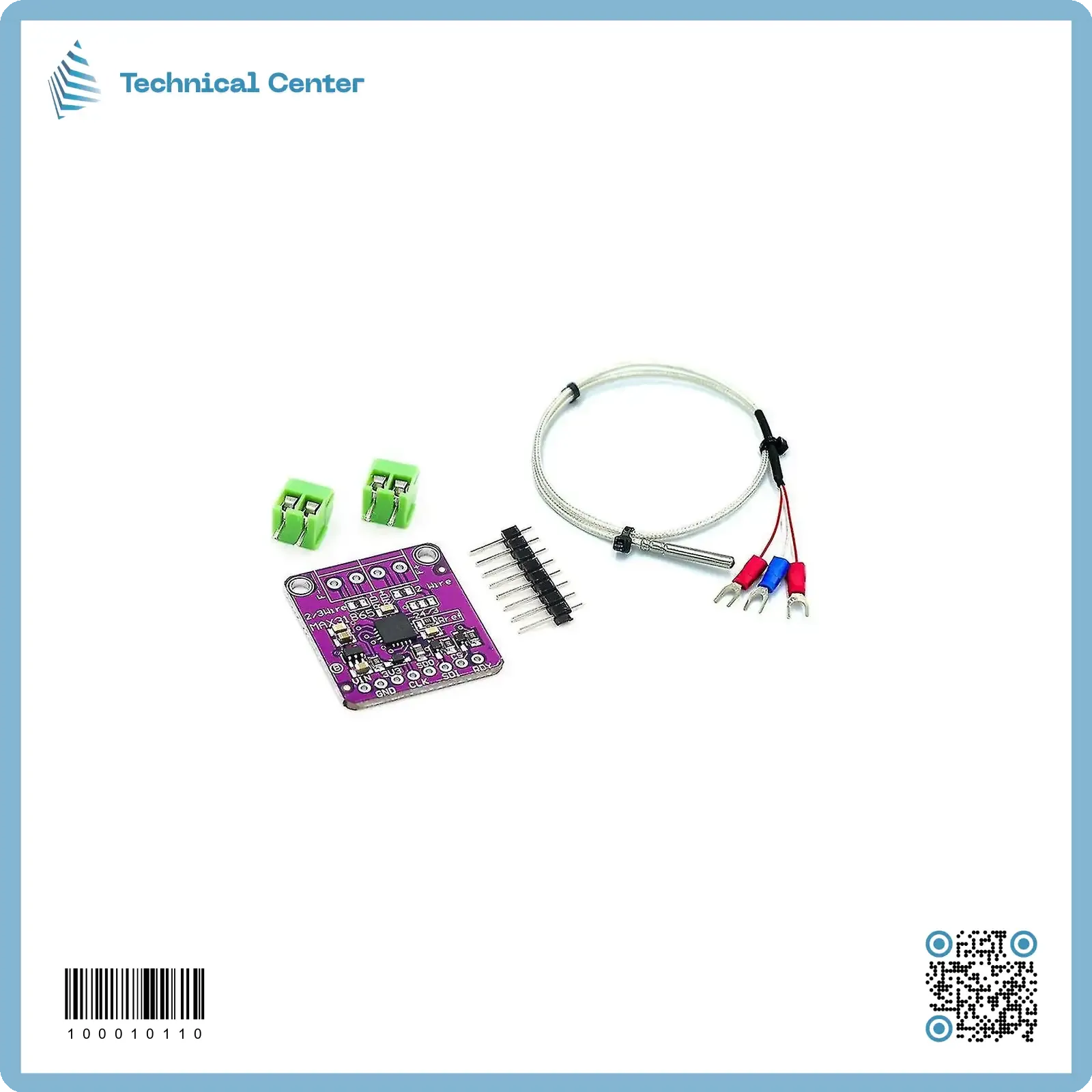 حساس حرارة(MAX31865)(-200C-450C)
