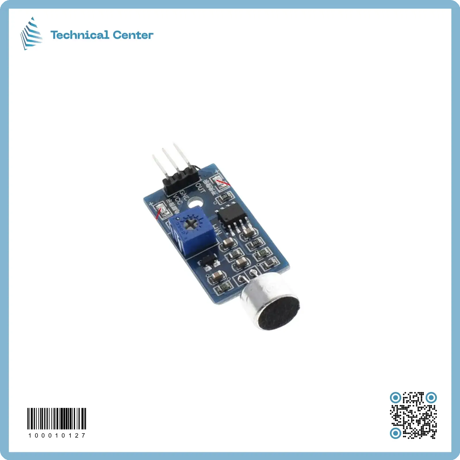 حساس صوت(  3pin voice sound sensor)