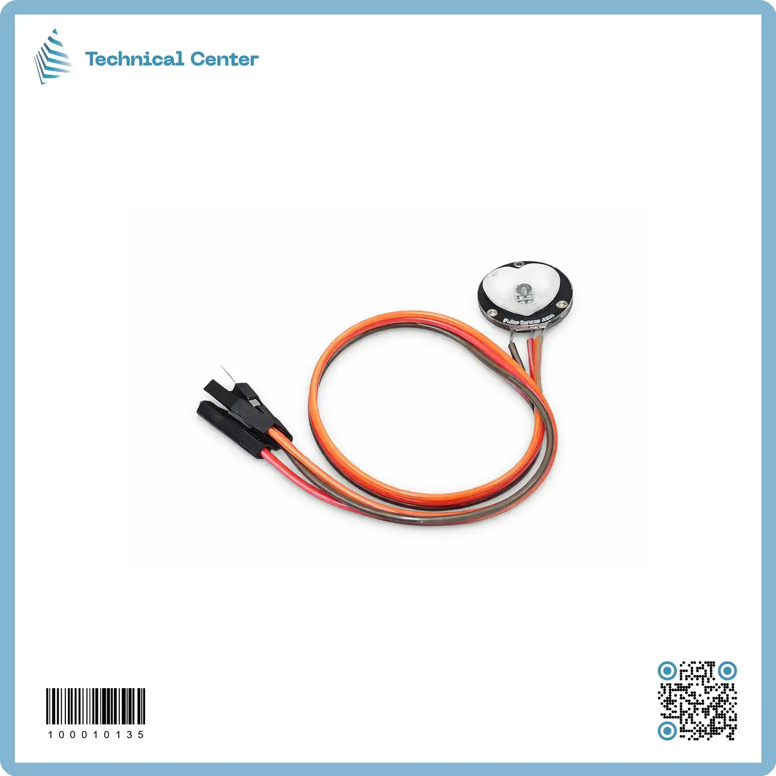 حساس معدل ضربات القلب(pulse sensor)