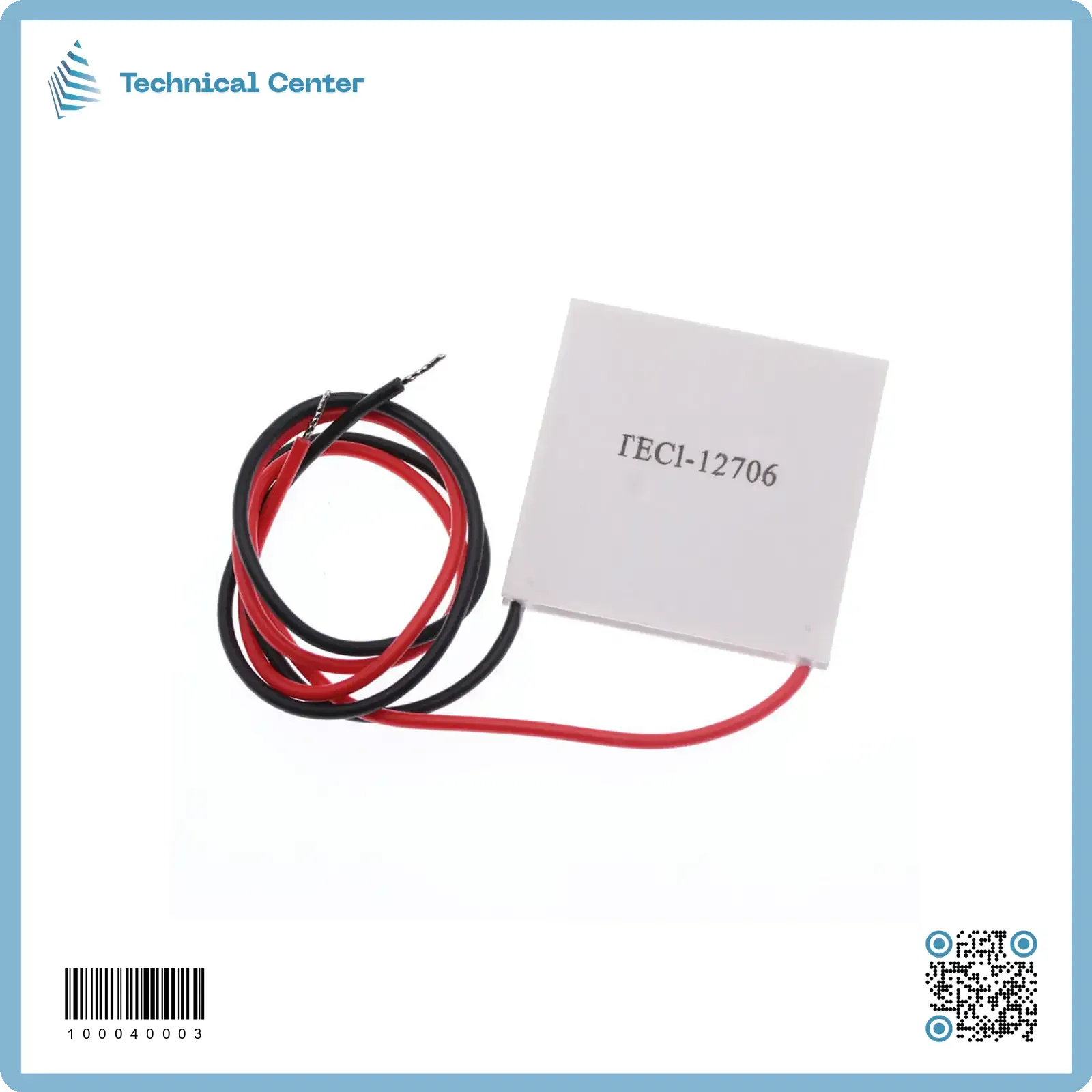 thermoelectric cooler peltier-TEC1-12706
