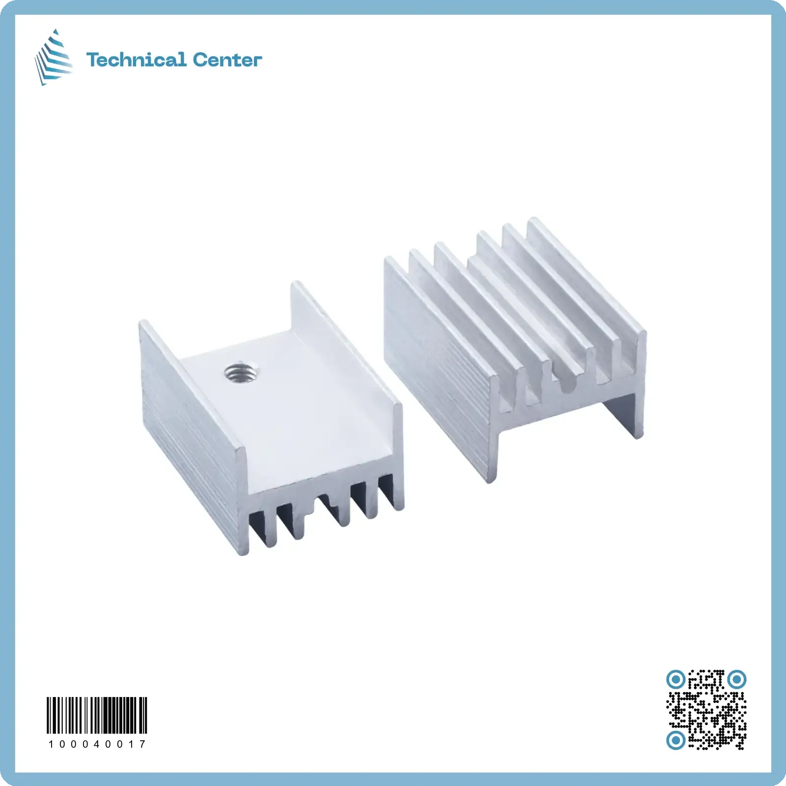 هيت سنك المنيومmm(20X15X10)