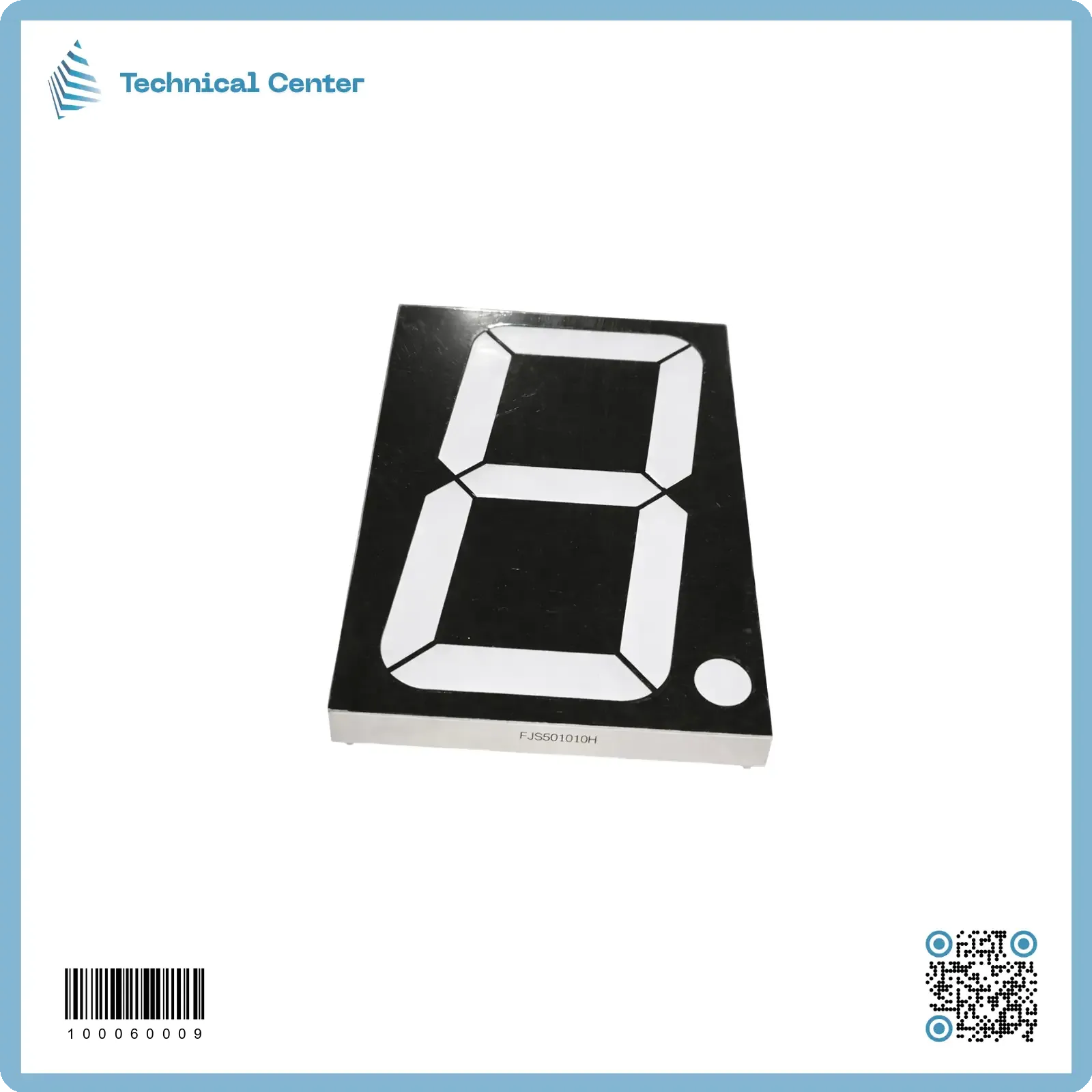 7 segment display( ˝5-DH)