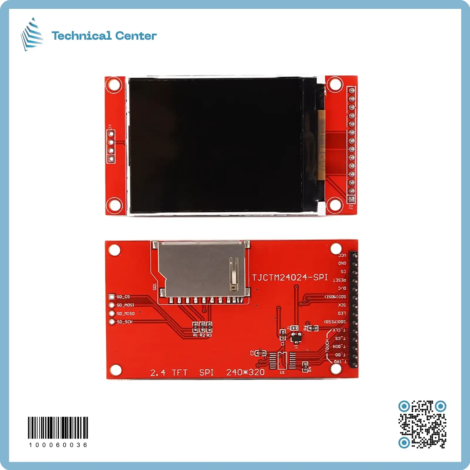SC -2.4˝SPI TFT module