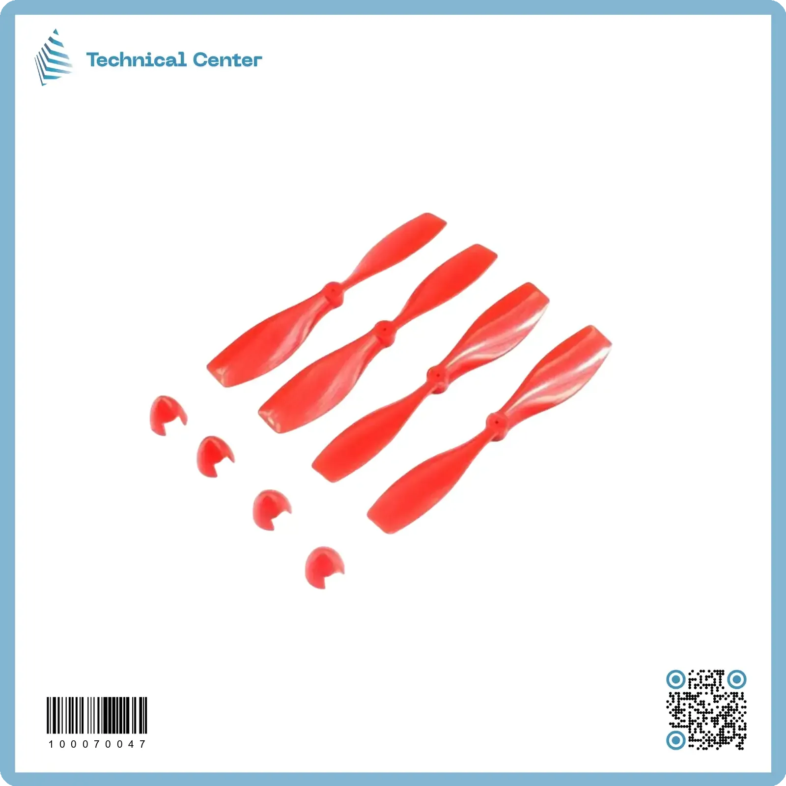 coreless motor blade 75mm