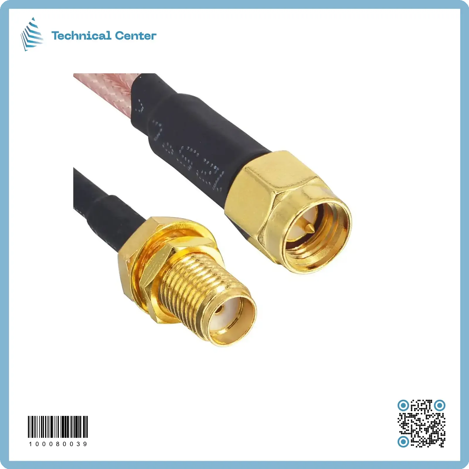 com-SMA-0.12m cable (m)(f+m)