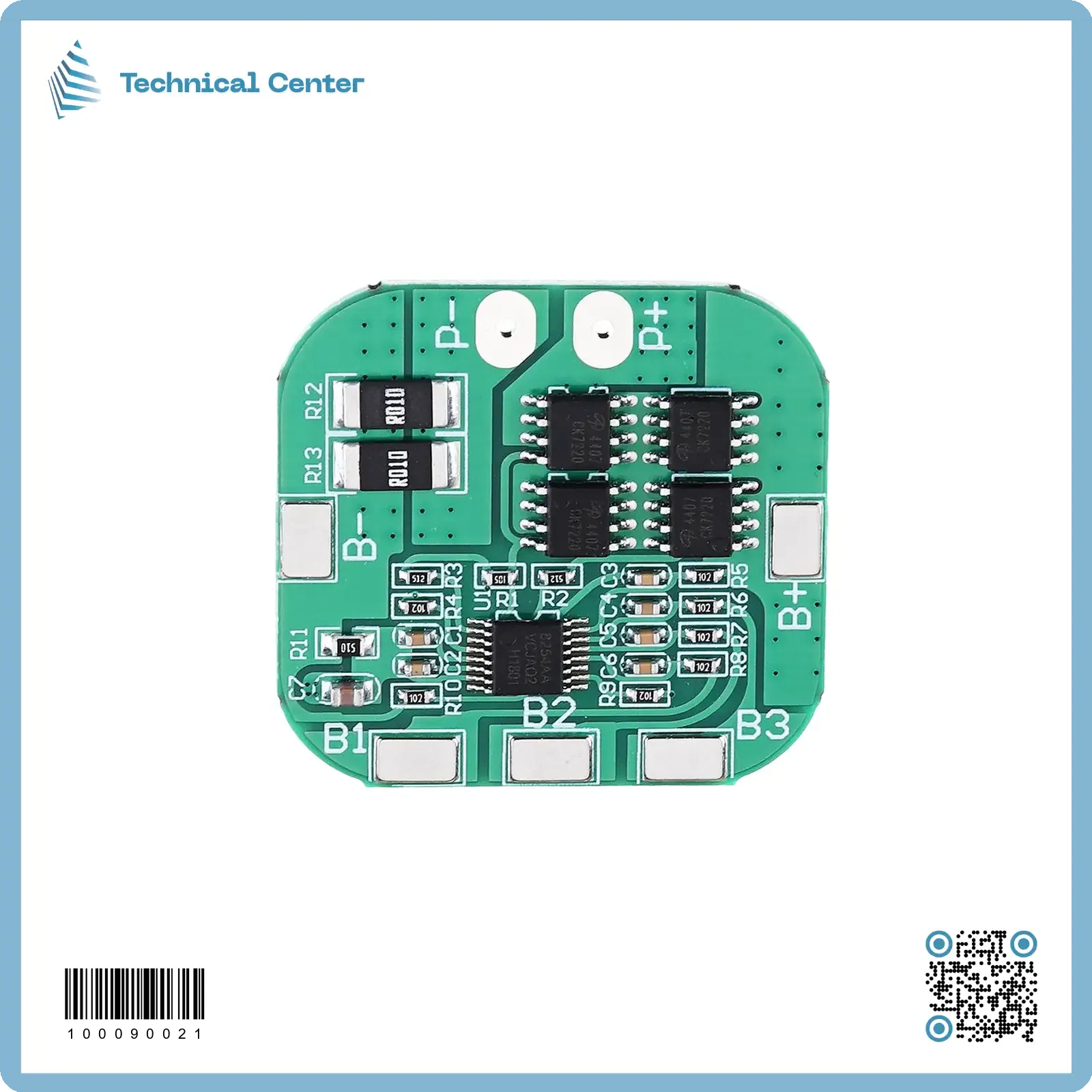 منظم شحن بطارية جوكر(BMS-HX-4S-D20-3.7V)