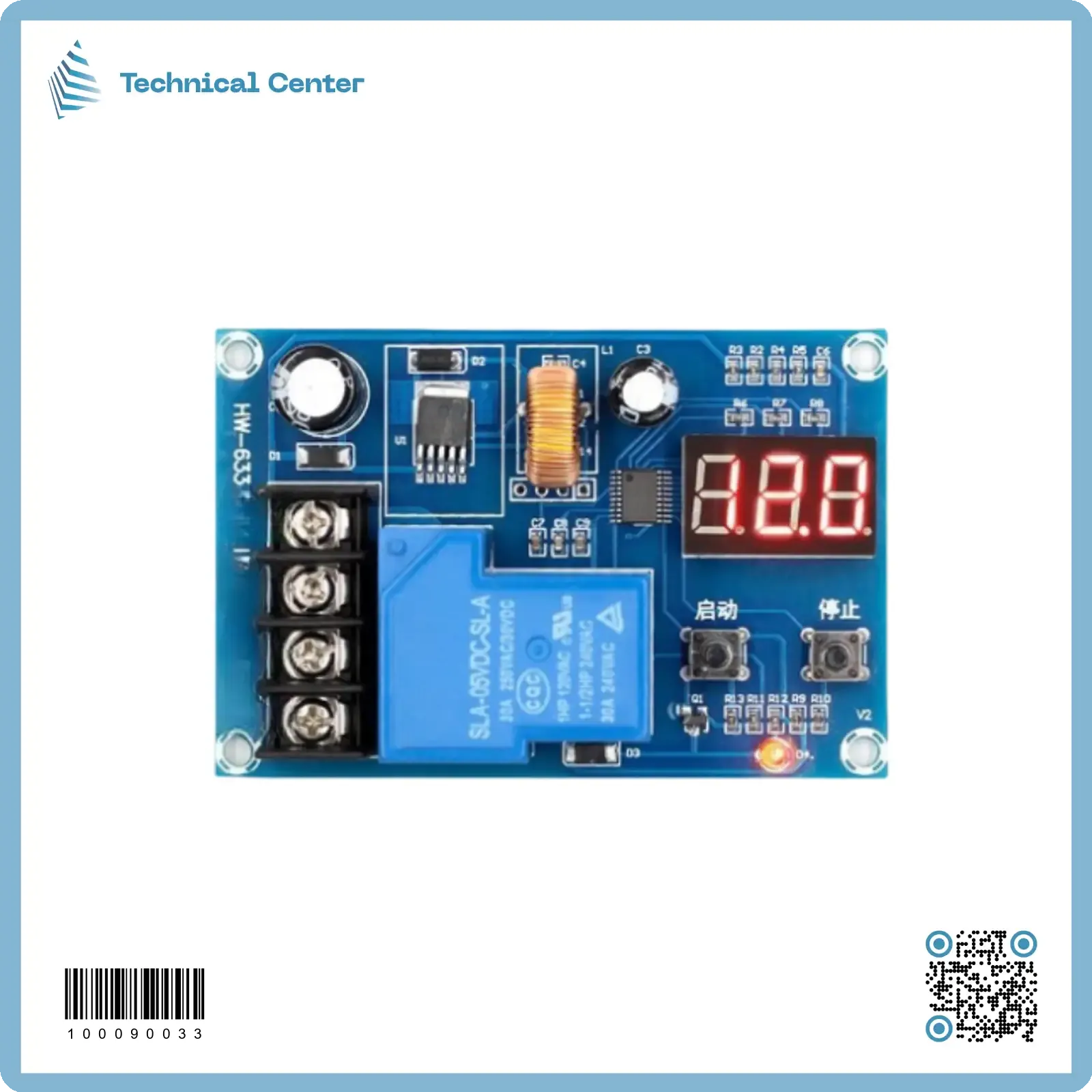 كارت فصل شاحنة الكتروني (60V-30A)(XH-M604)