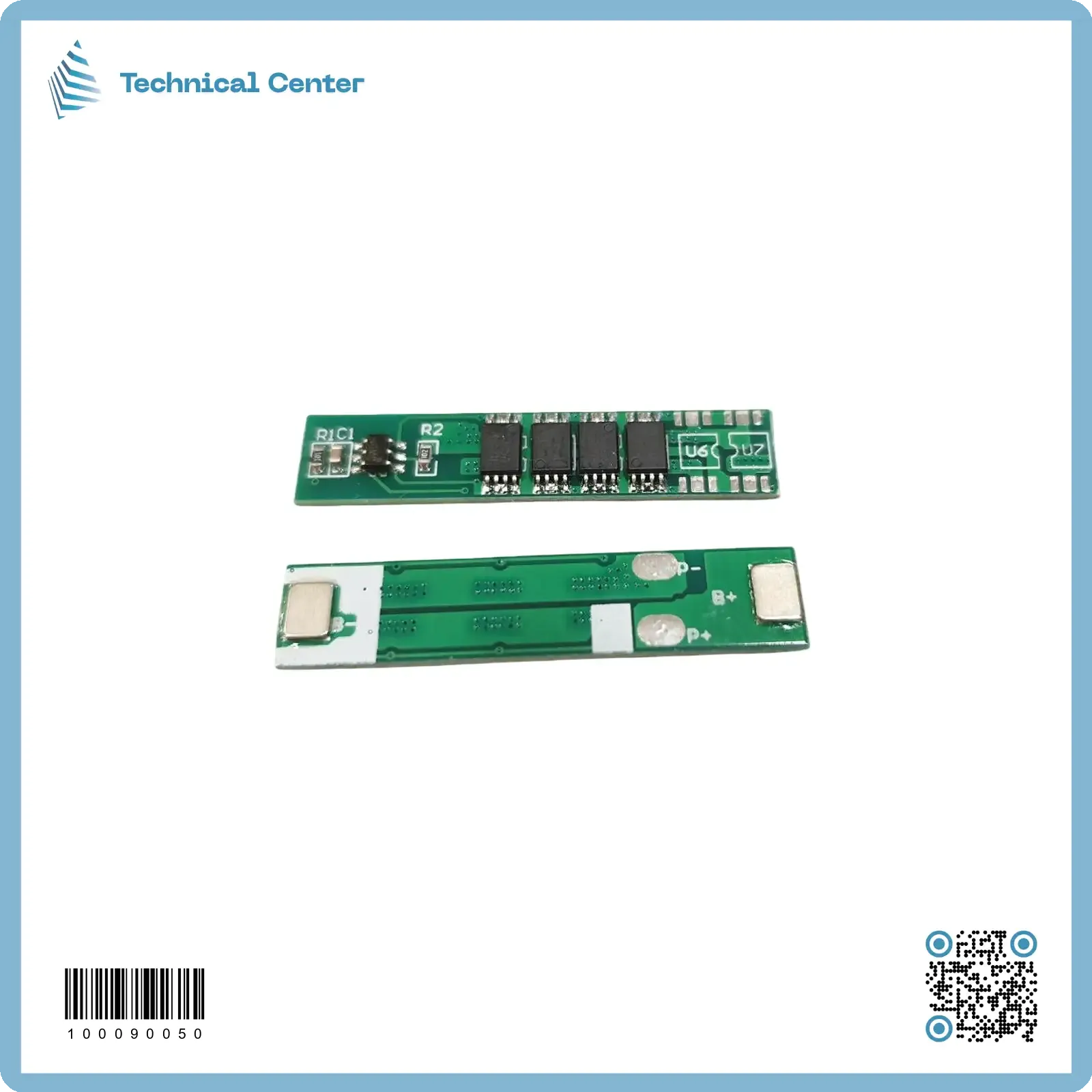 منظم شحن بطارية (BMS-7.5A-4Ω)(1X3.7V)