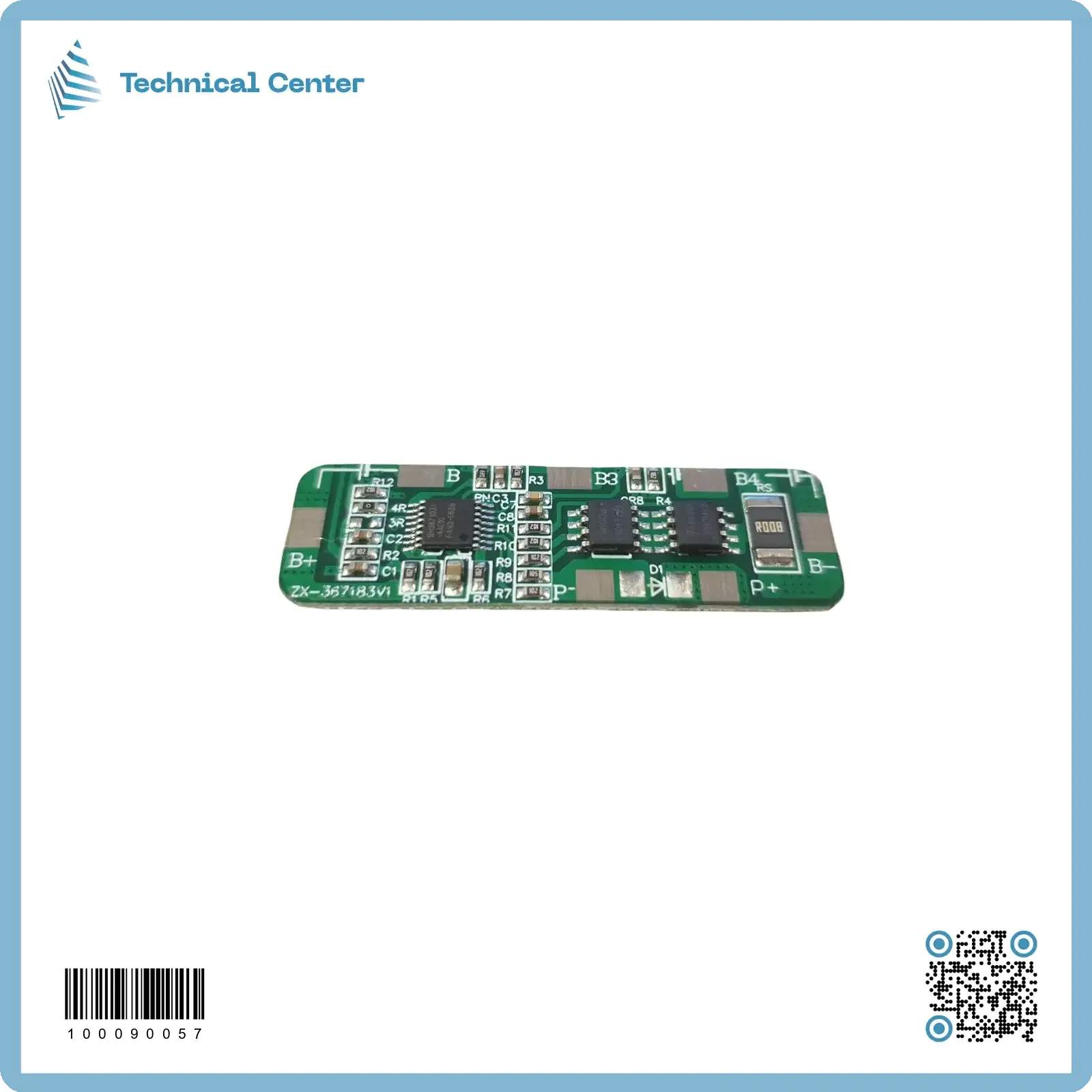 منظم شحن بطارية (BMS-3A-14.8V-16.8V)(4X3.7V)