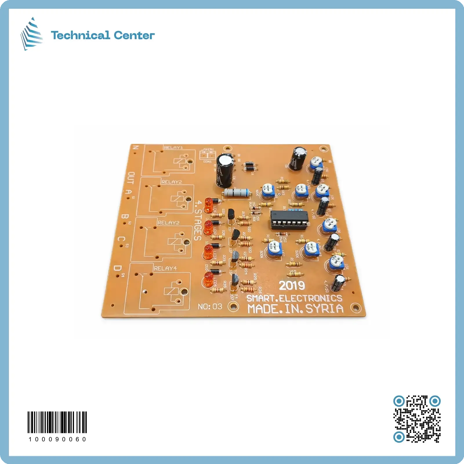 كارت فولتاج  (5KVA-24VAC-30A) (رليات)رقم(12)