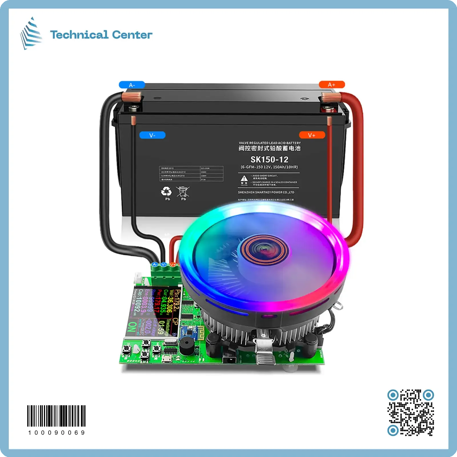 مفرغة بطارية  (12V)(DL24)(I B)