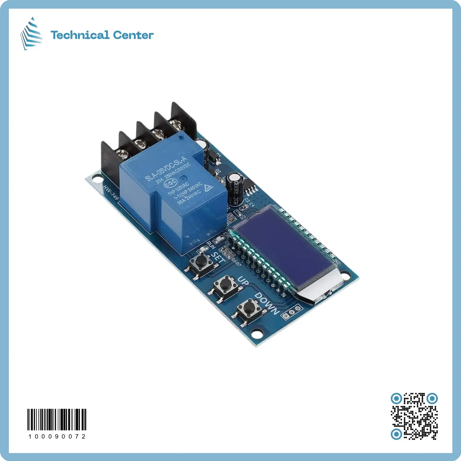 كارت فصل فولتية رقمي(HW-749)(12V)(I B)