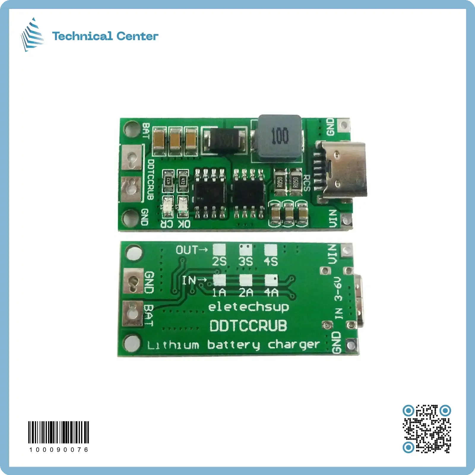منظم شحن BMS-2A- 3S