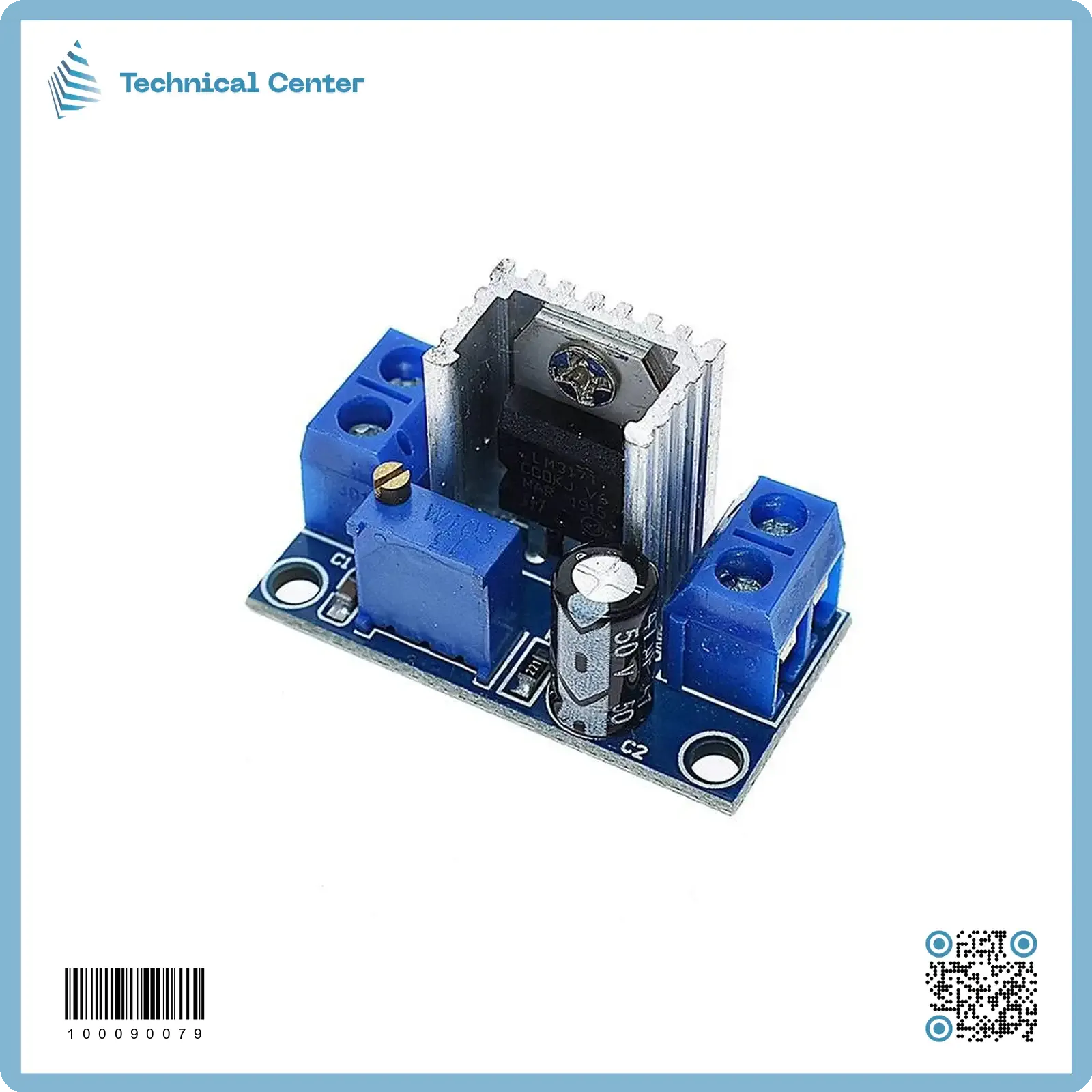 (I B)step down-LM317 (DC-DC) 1Aخافض فولتية
