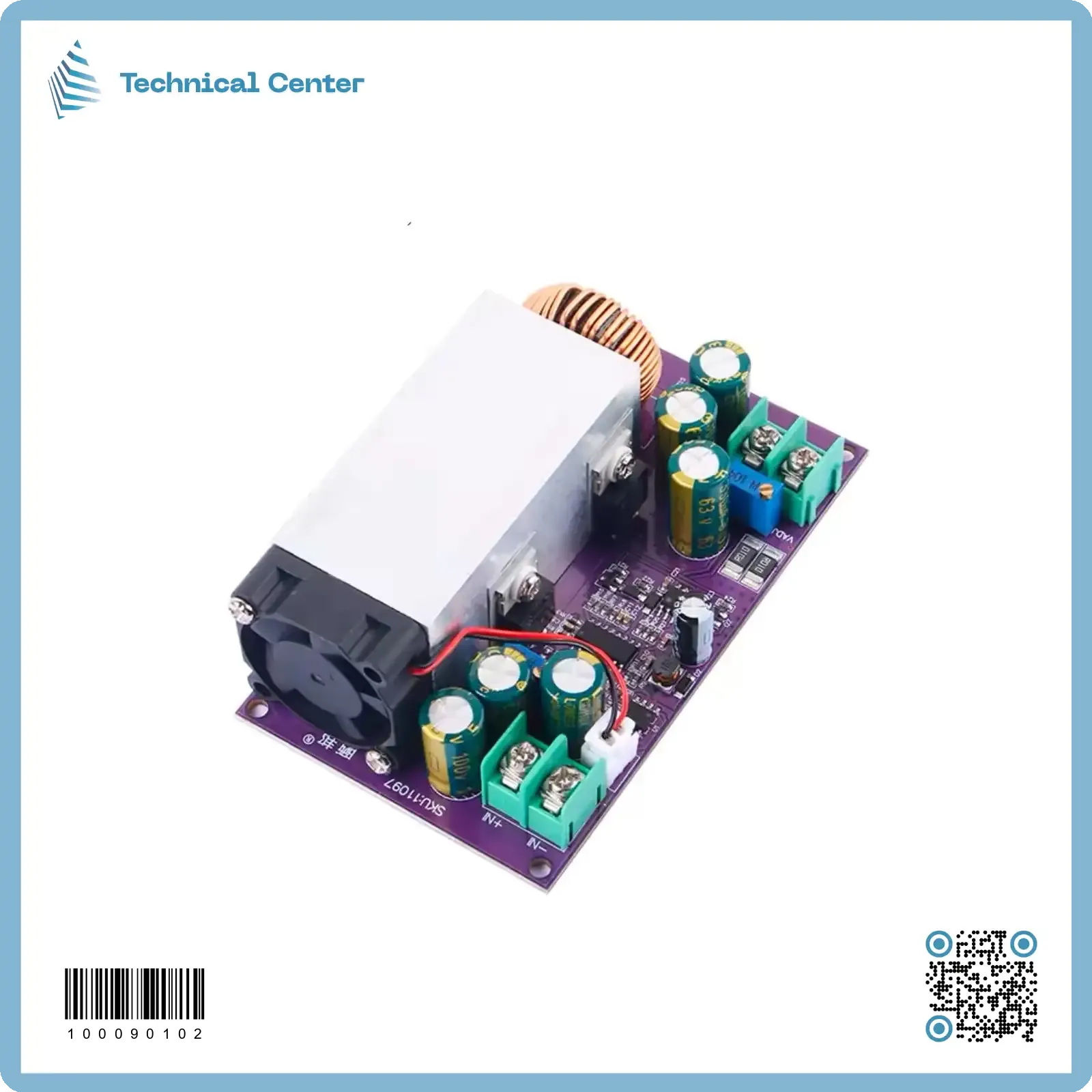 (I B)step down-(12-75)V 600W (DC-DC)خافض فولتية