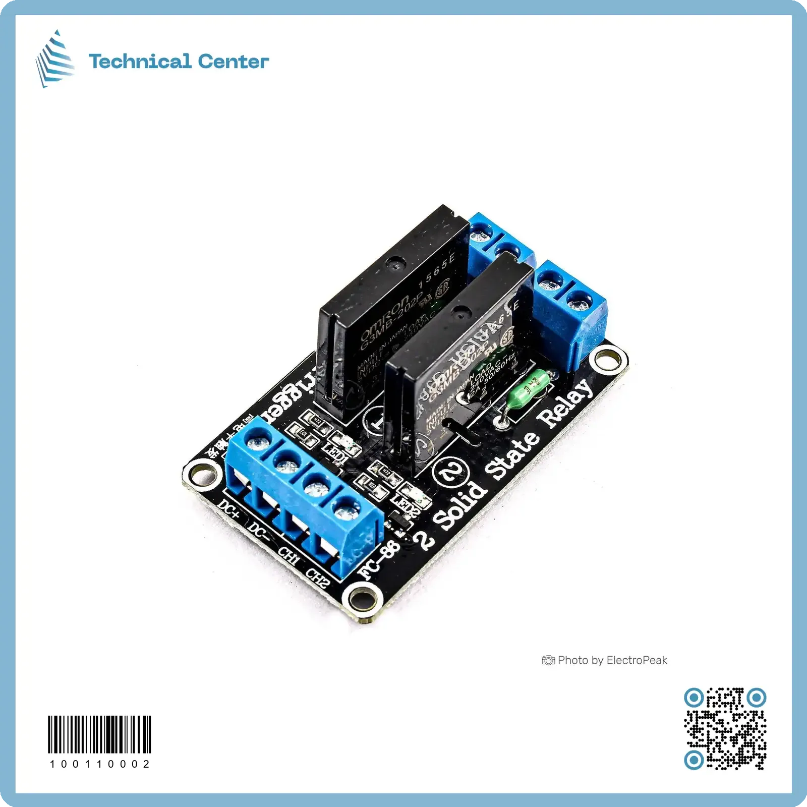 2 solid state relay-5V
