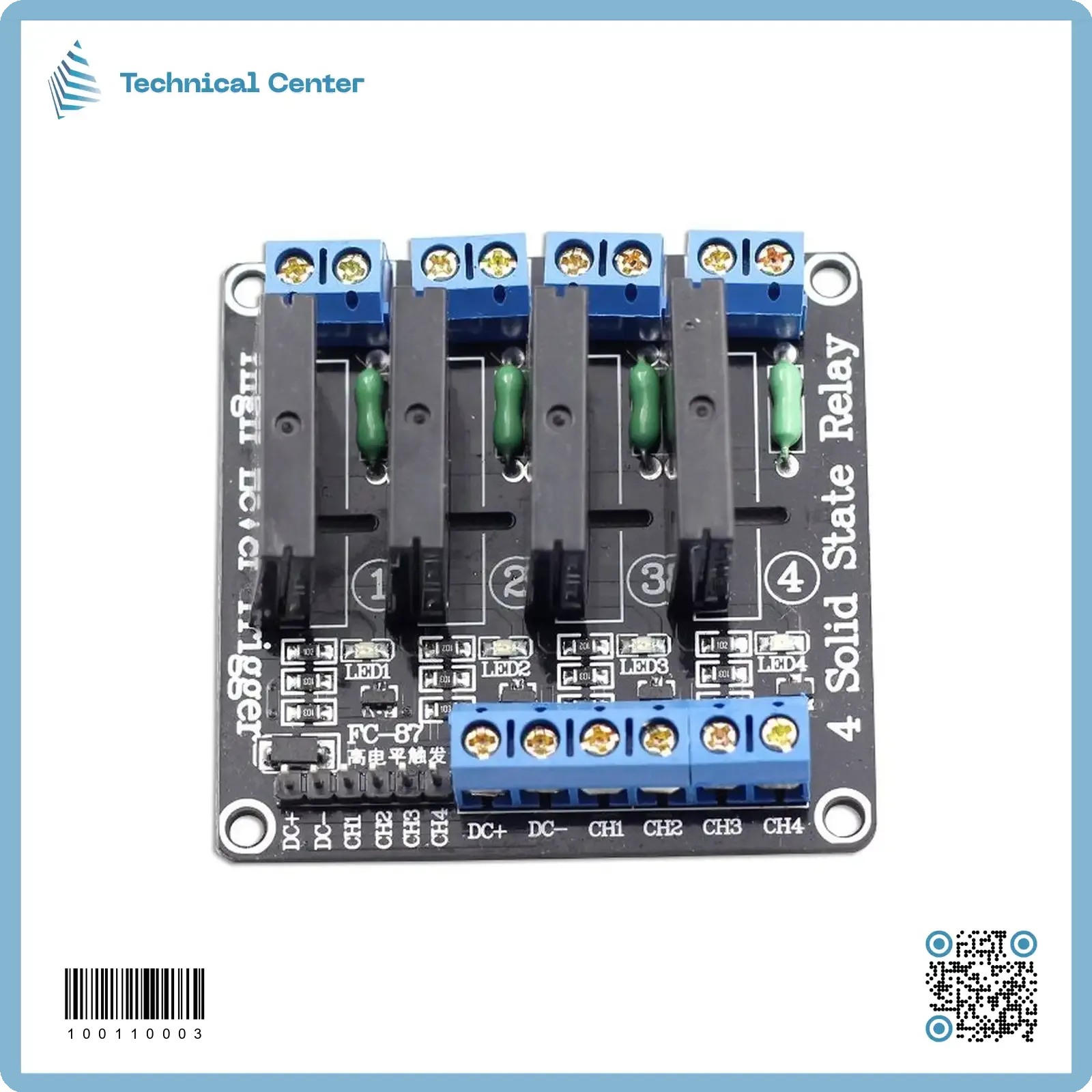 4 solid state relay-5V