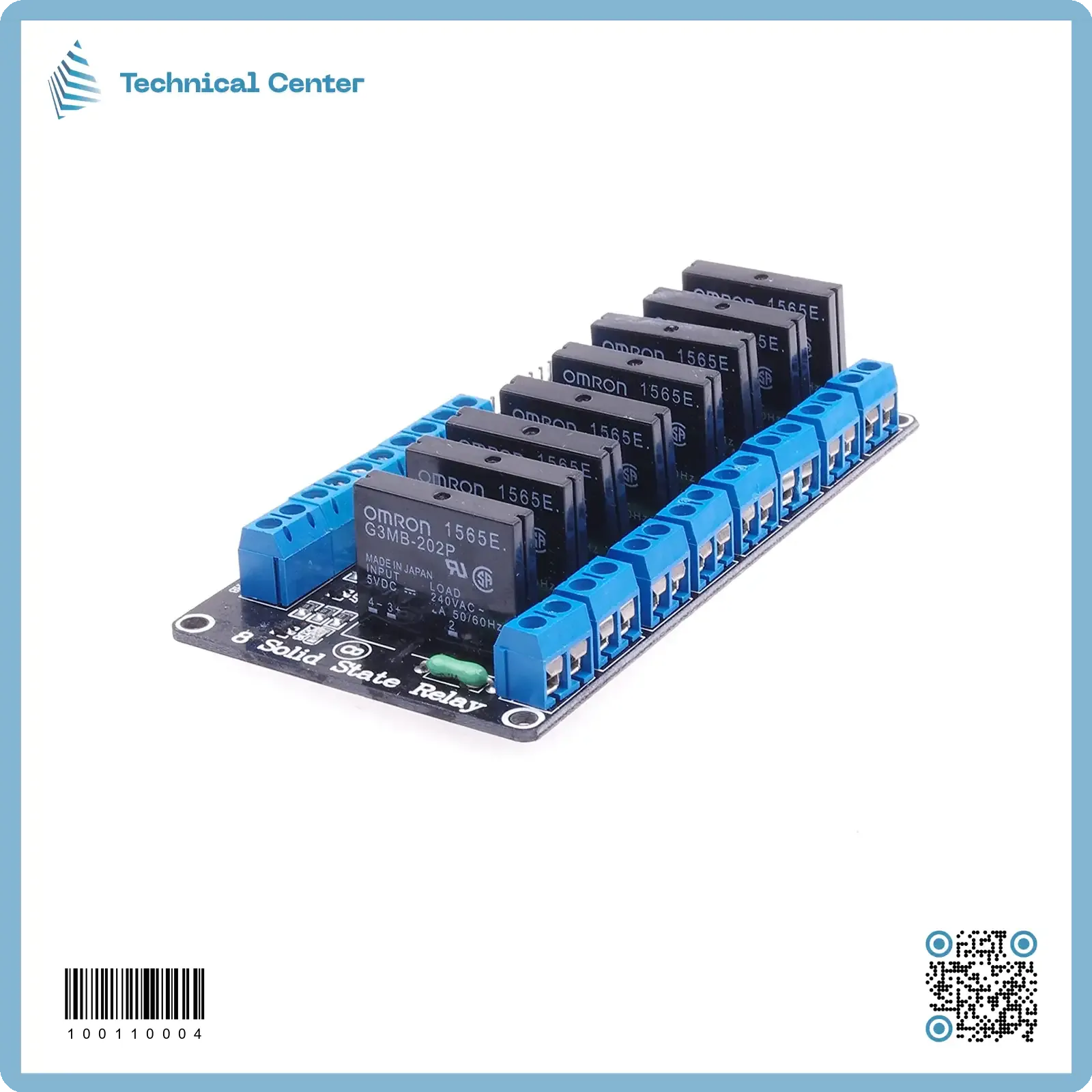 8 solid state relay-5V